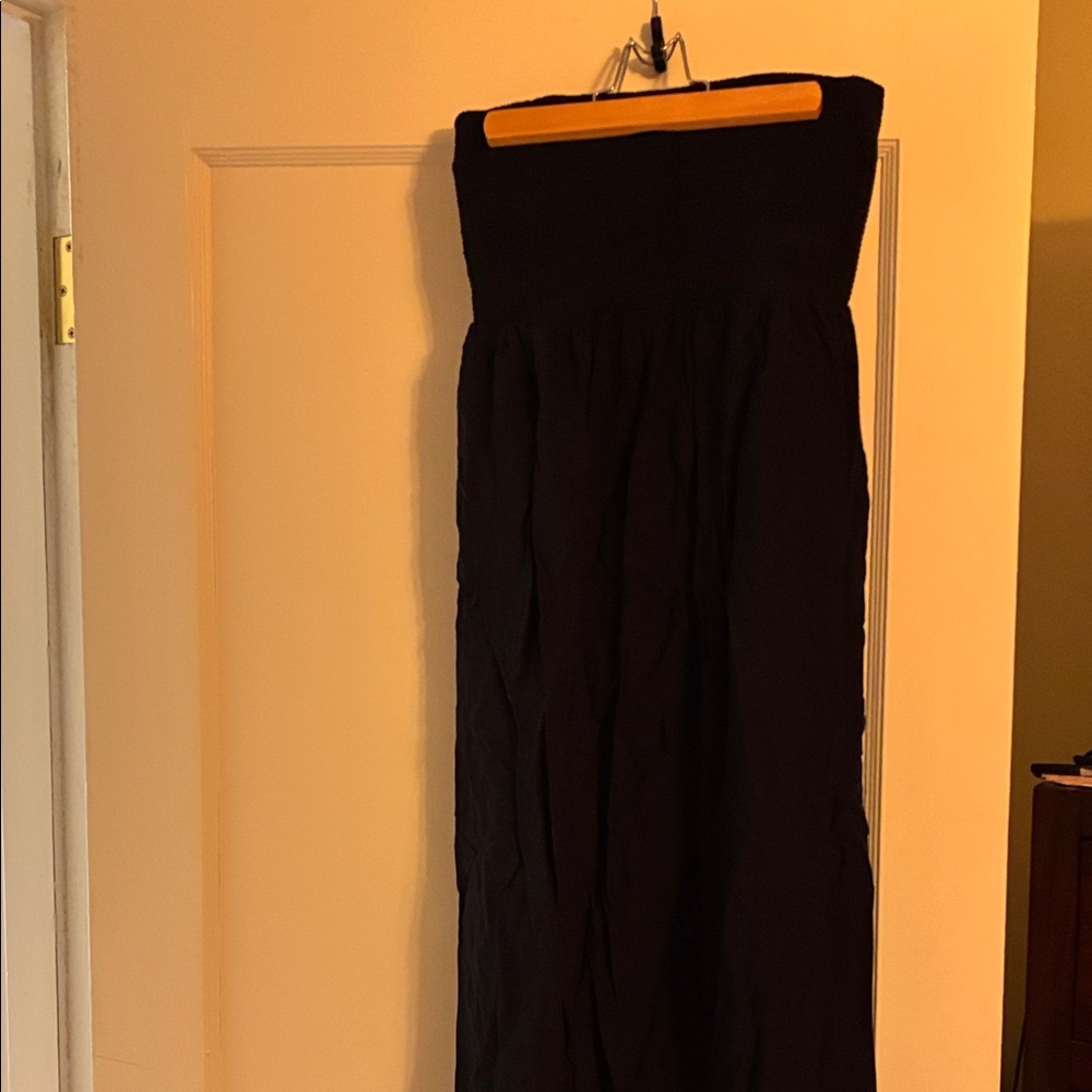 A Pea in the Pod Black Maternity Dress